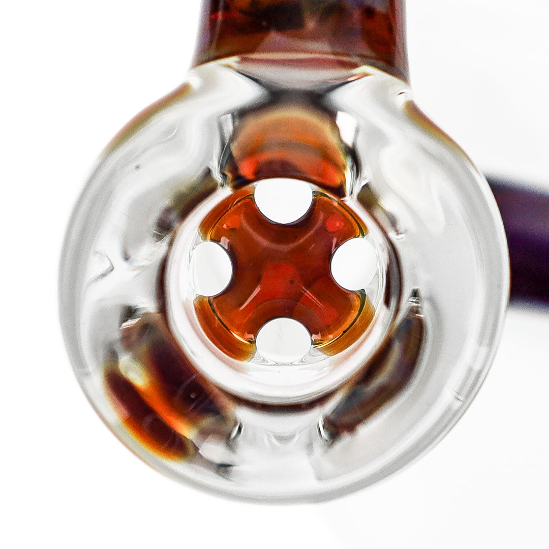 Slim Section Stemline Bongs by Kenta Kito Glass