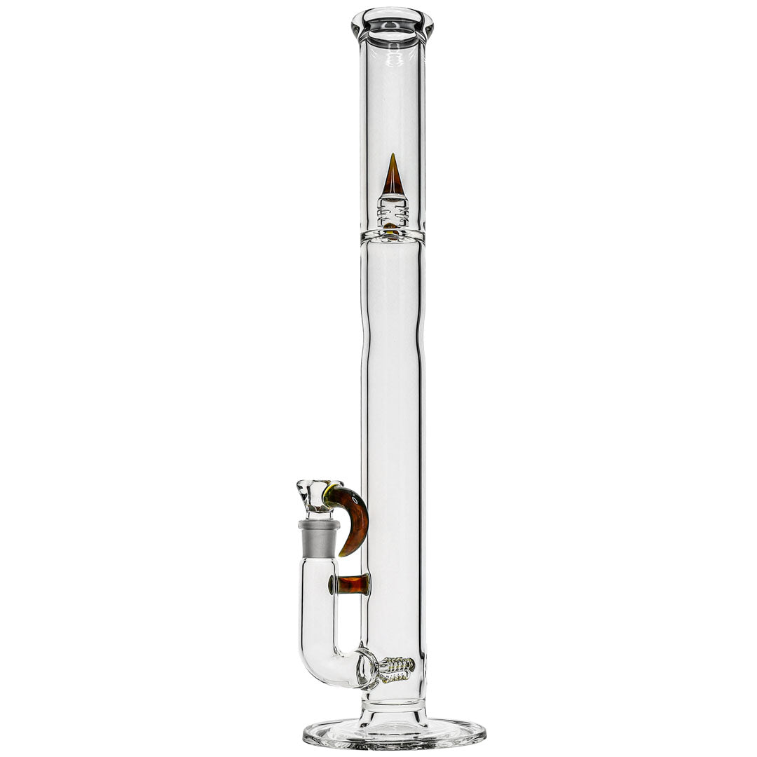 Slim Section Triple Inline Bongs by Kenta Kito Glass