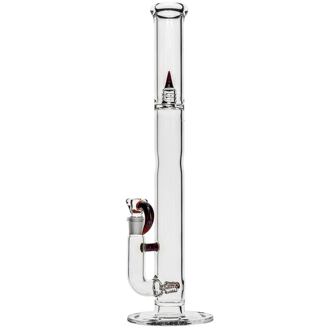 Slim Section Triple Inline Bongs by Kenta Kito Glass