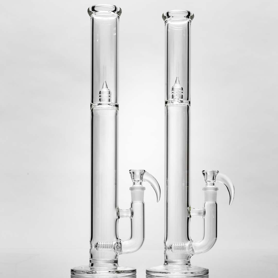 Kenta Kito - Clear Gridded Stemline Bongs