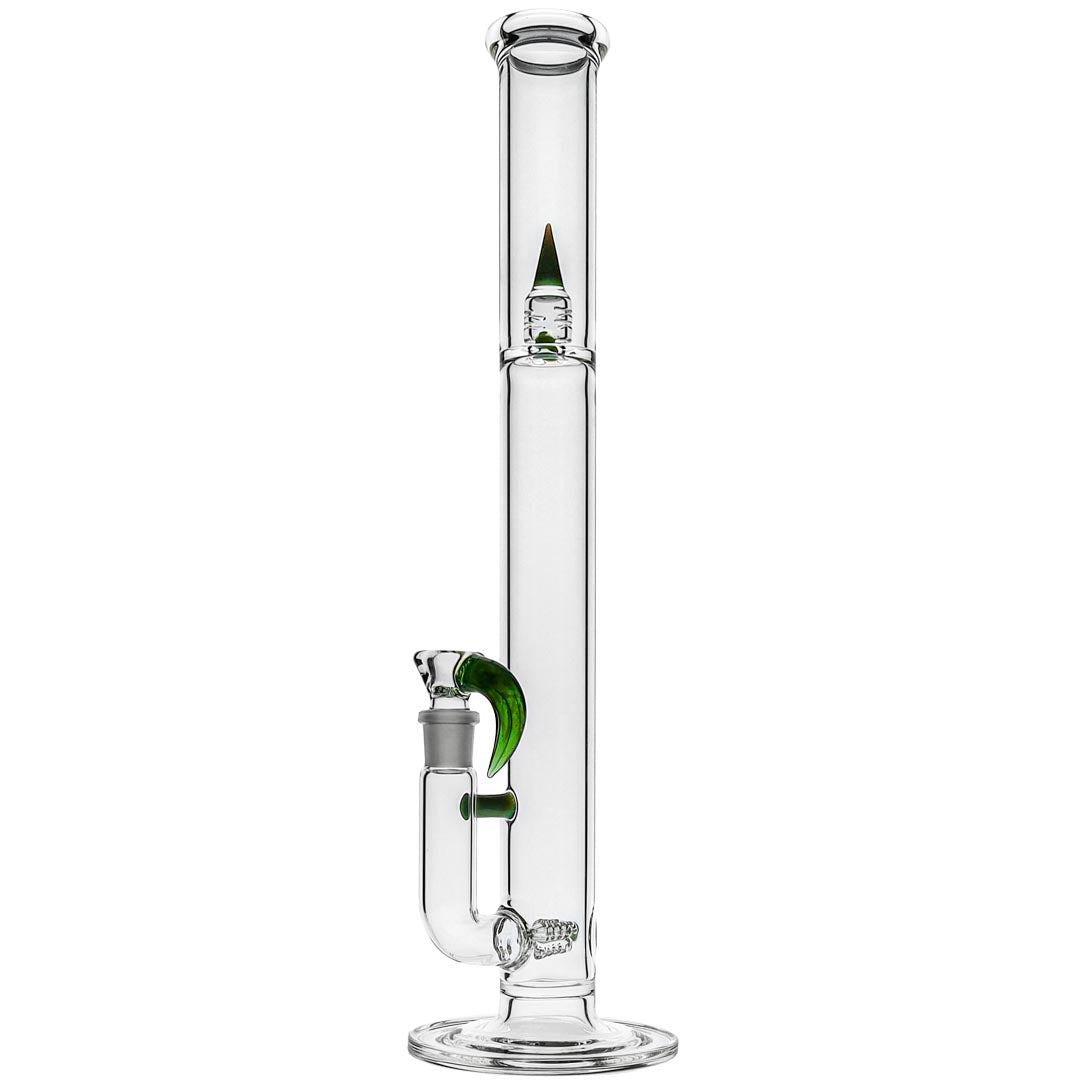Kenta Kito Glass Triple Inline Bongs Egyptian Green