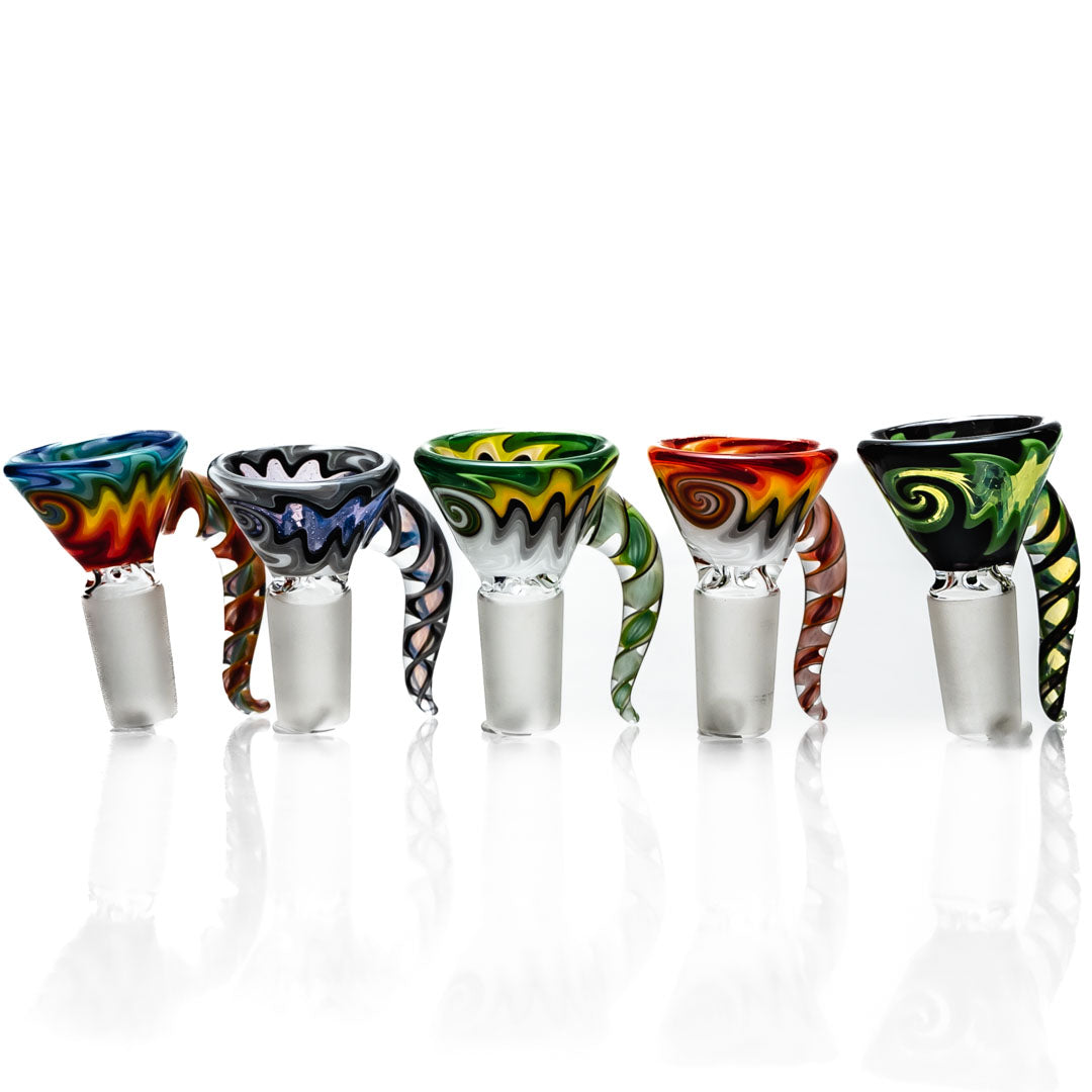 Koji 14mm Martini Bong Bowls with Horn