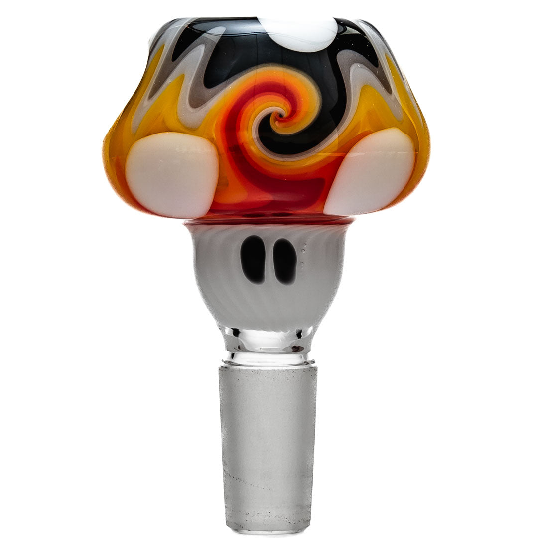 Koji Glass 14mm Worked Mushroom Bong Bowls