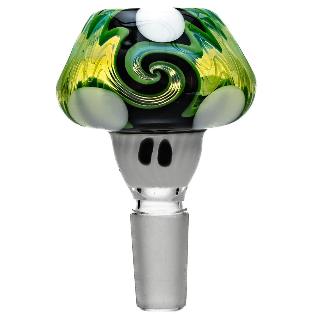 Koji Glass 14mm Worked Mushroom Bong Bowls