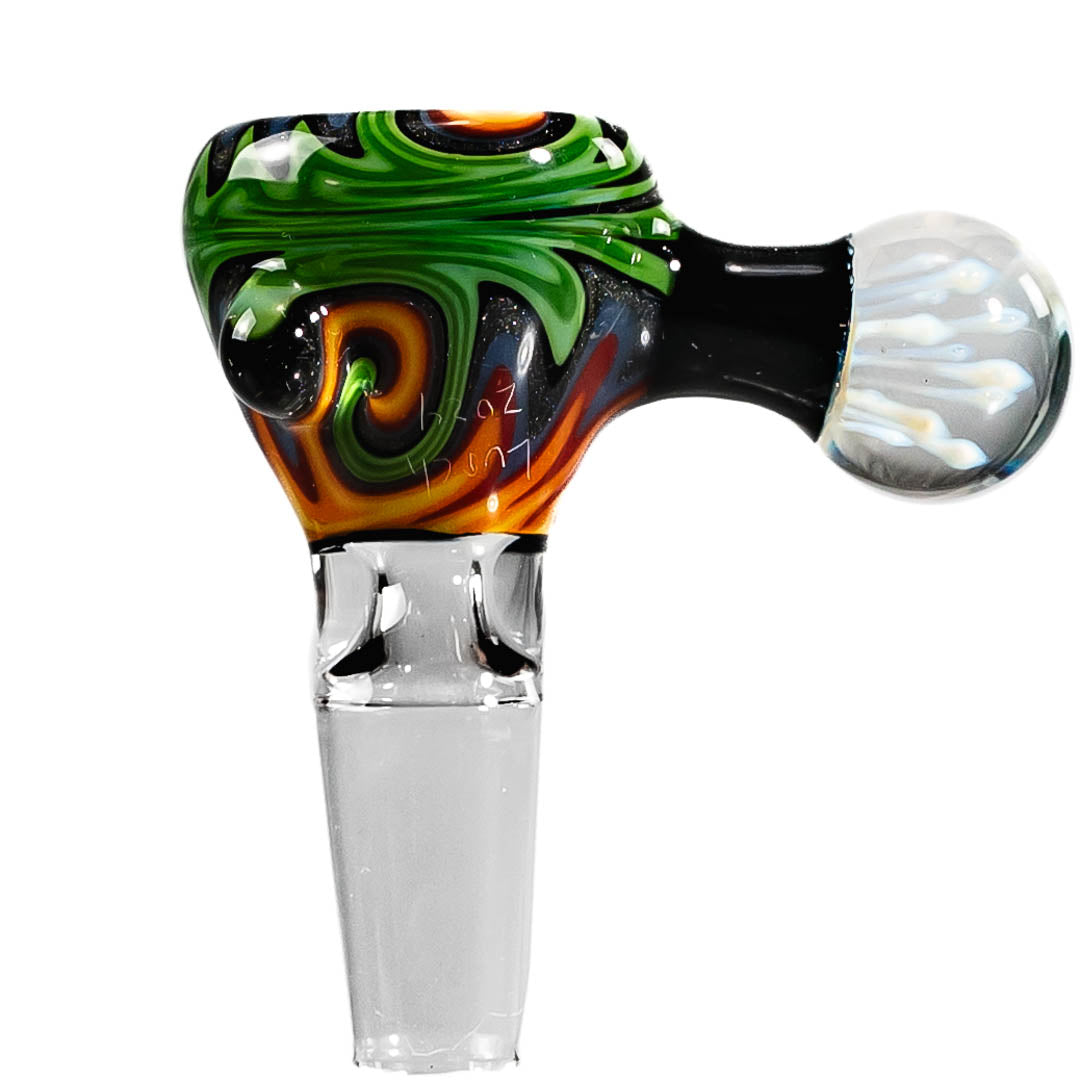 Double Pattern Work Bong Slides from Lurch Glass