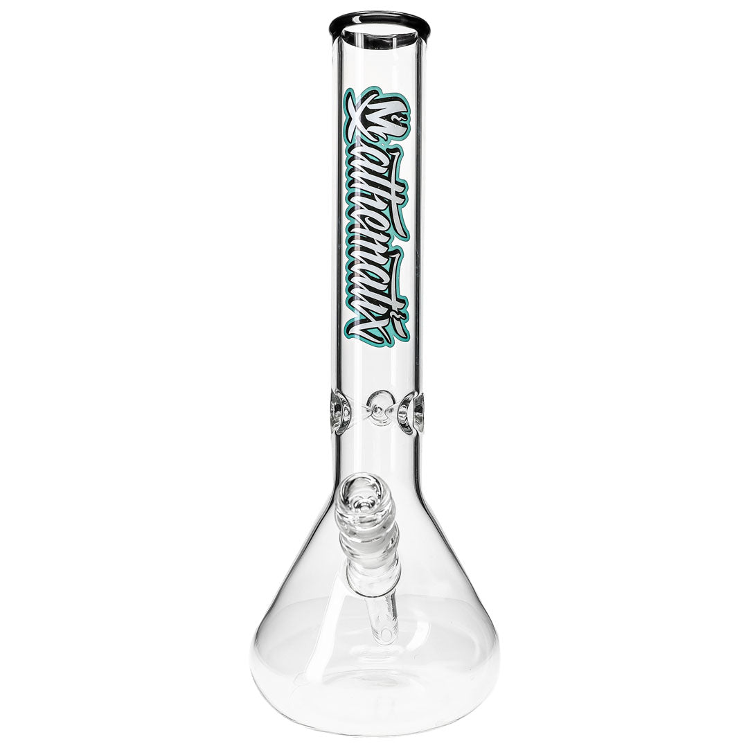 14-inch Glass Beaker Bongs by Mathematix Glass