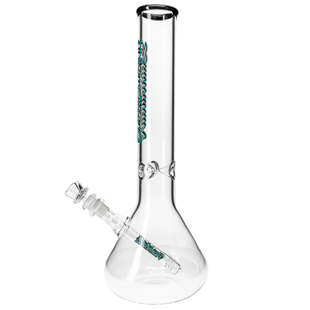 14-inch Glass Beaker Bongs by Mathematix Glass