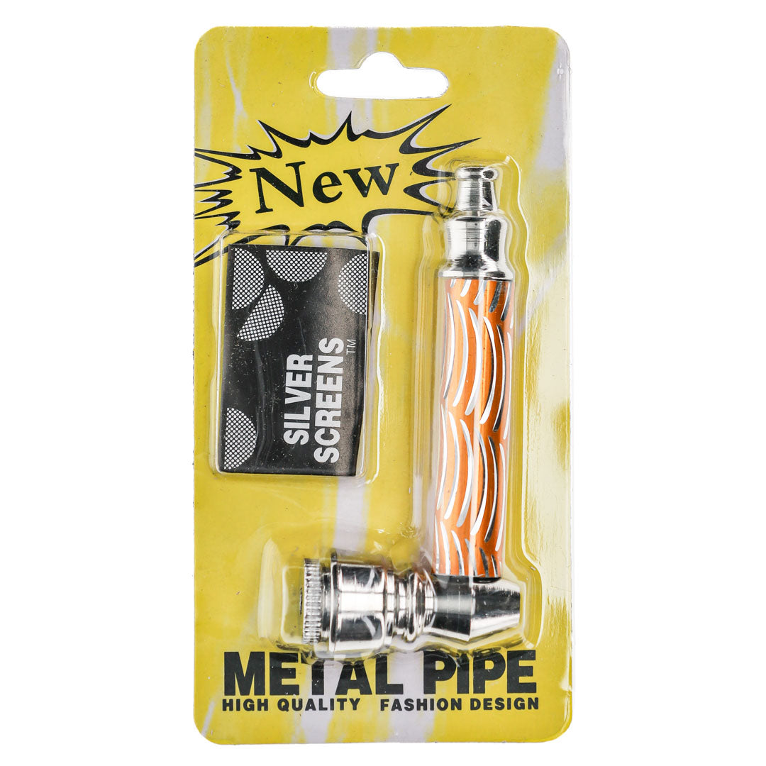 Metal Pipe & Screen Set