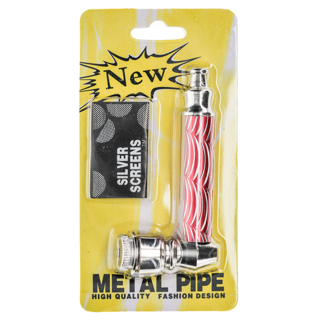 Metal Pipe & Screen Set