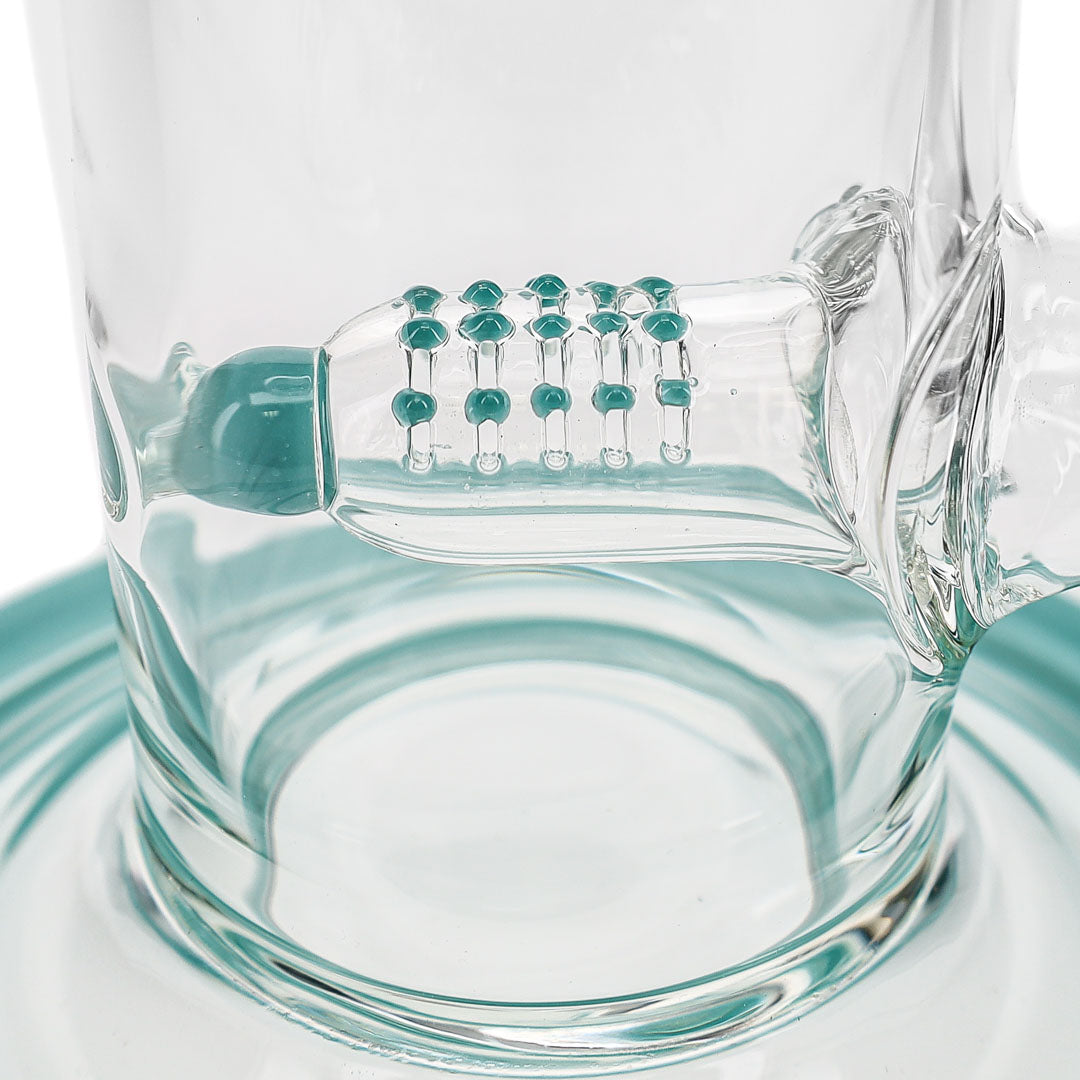 Double Perc Straightshooter Bongs from MK100 Glass