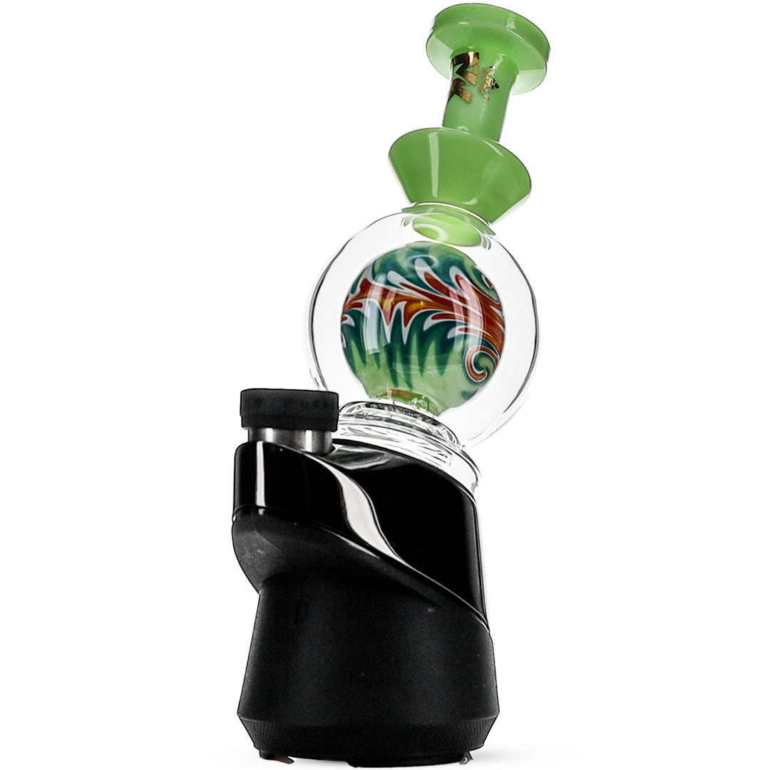 Wigwag Sphere Puffco Tops from MK100 Glass