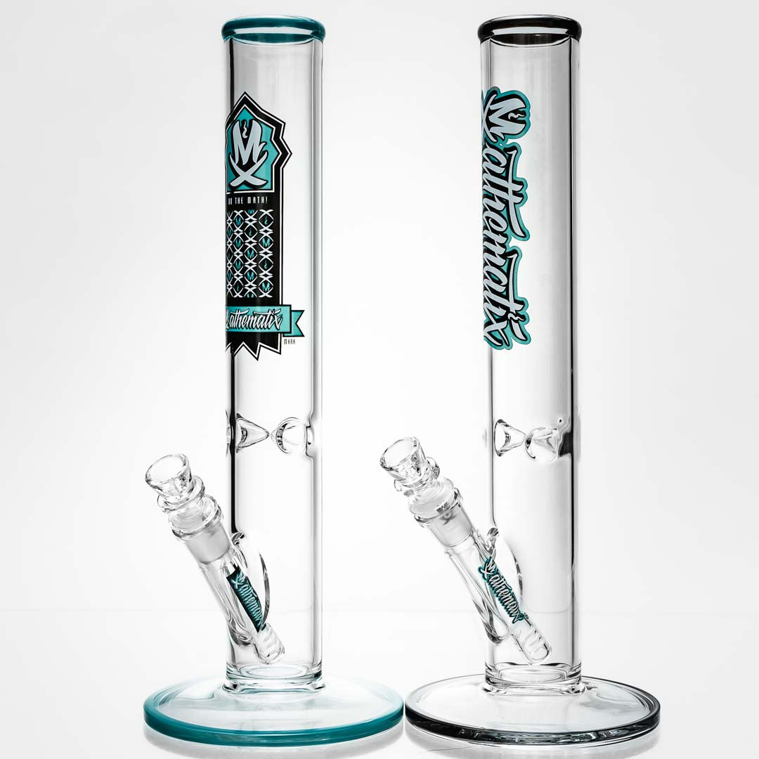 Mathematix Glass - 14" Straight Bongs