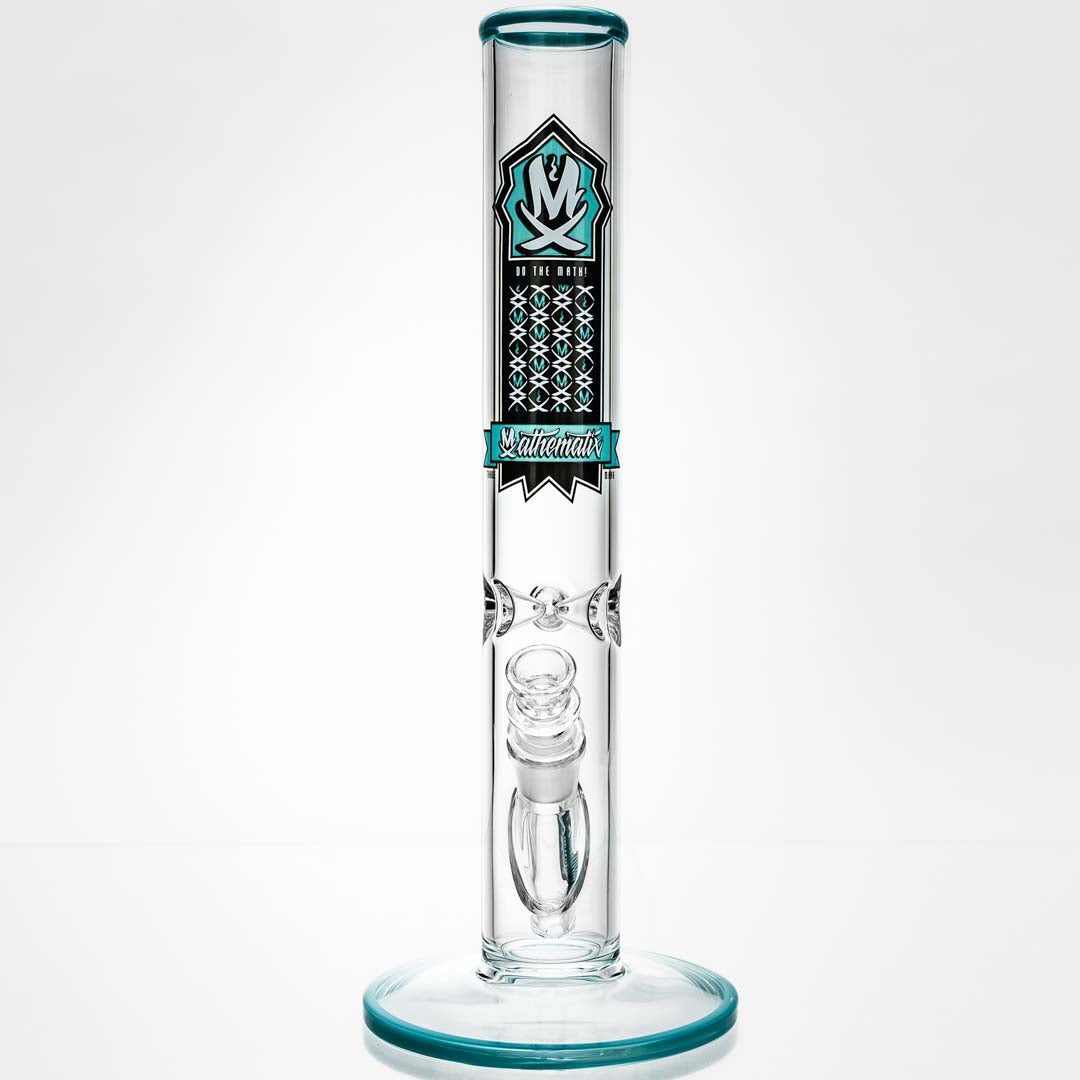 Mathematix Glass 14" Straight Bongs