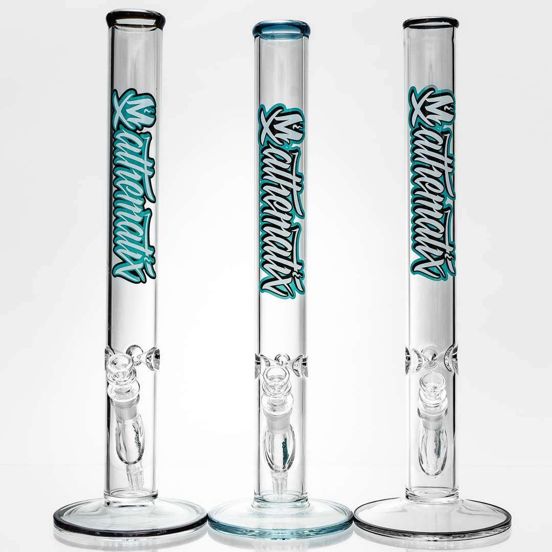 Mathematix Glass 18" Straight Bongs