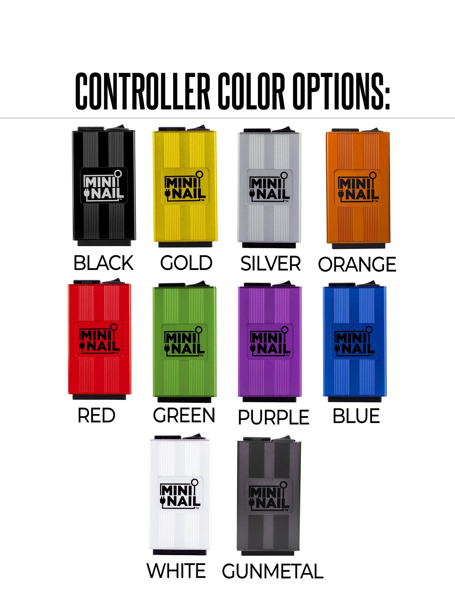 MiniNail Complete Kit with Hybrid Nail Controller Colors image