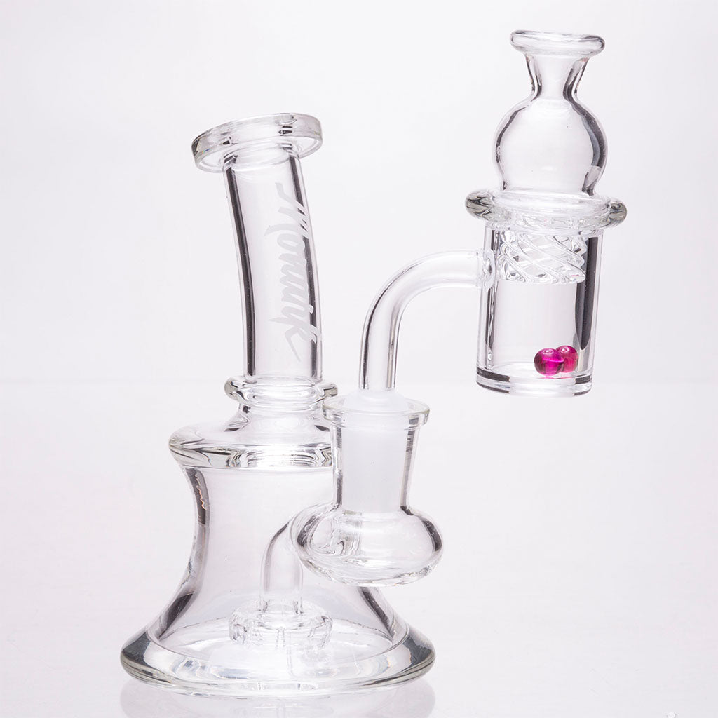 Monark Glass Traveler Dab Rig Set