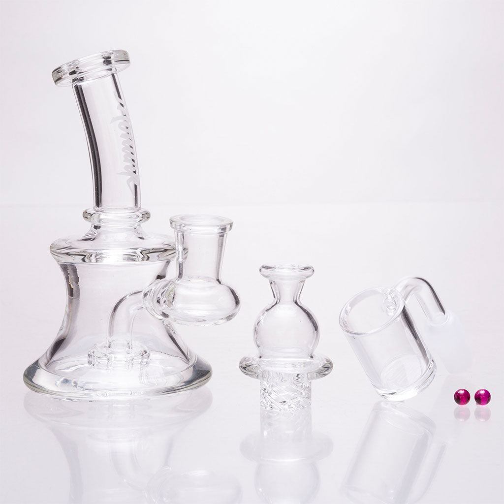 Monark Glass Traveler Dab Rig Set