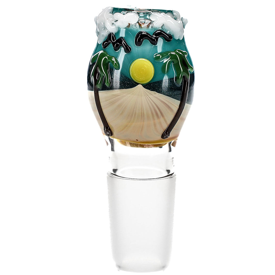 Beach Scene Bong Slides by Ben Wilson Glass