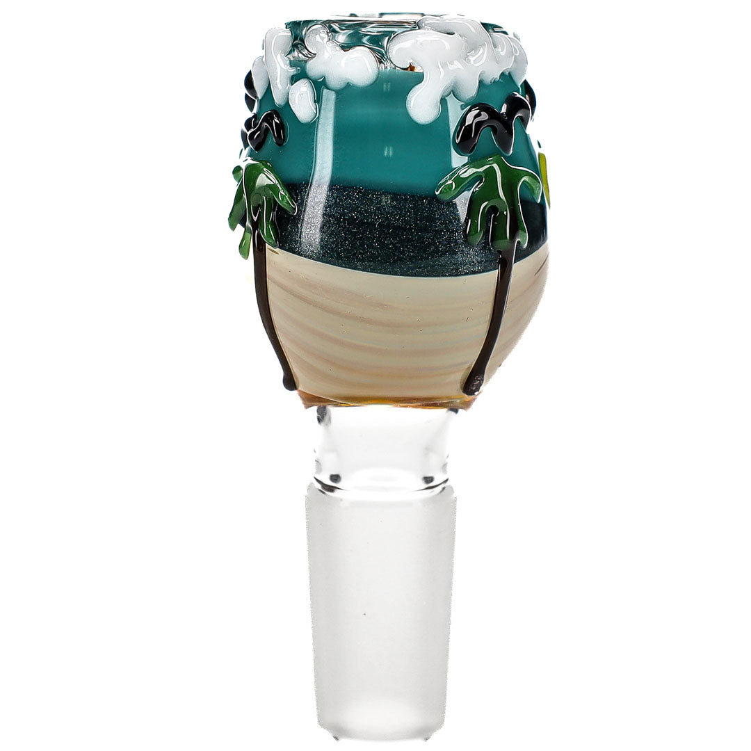 Beach Scene Bong Slides by Ben Wilson Glass