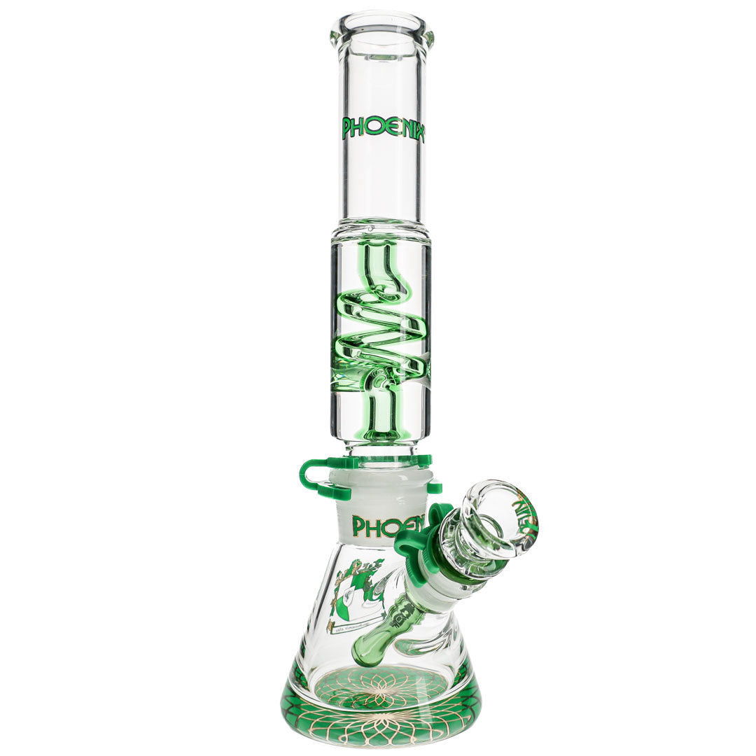 Freezable Glycerin Coil Bongs from Phoenix Star Glass