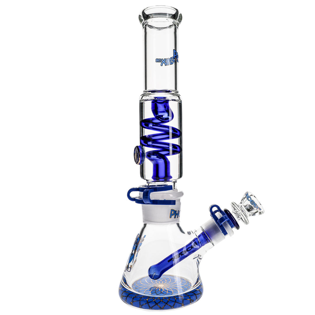 Freezable Glycerin Coil Bongs from Phoenix Star Glass