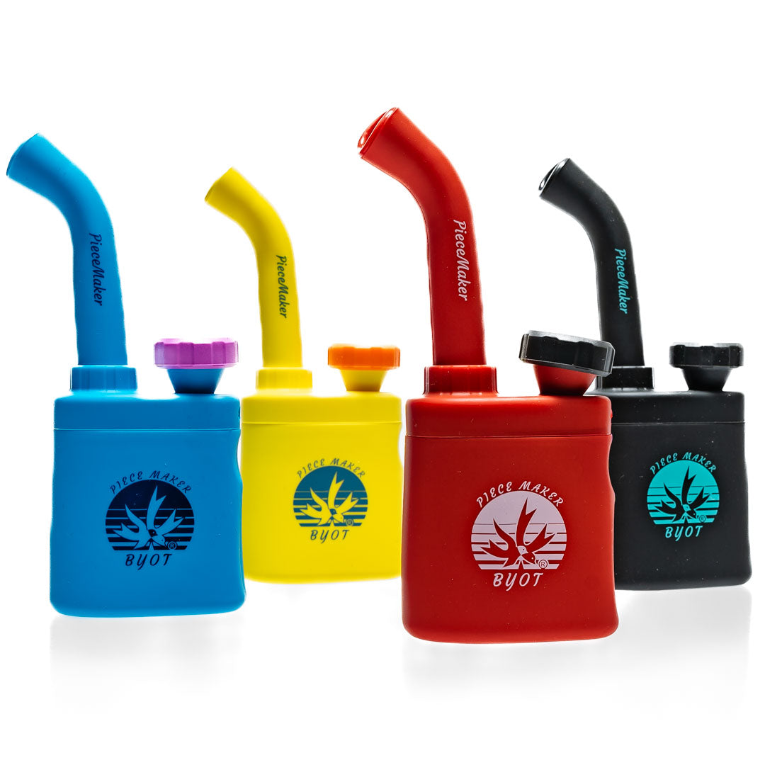 Klutch Silicone Bubbler Bongs from PieceMaker Gear Aqua Lab Technologies Klutch Silicone Bubbler Bongs from PieceMaker Gear Aqua Lab Technologies