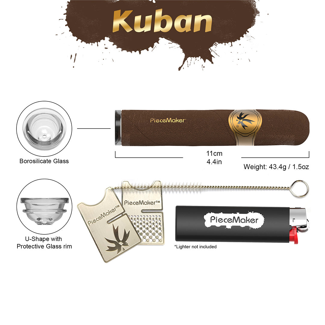 Piecemaker Gear Kuban Silicone Cigar Pipe Dimensions image