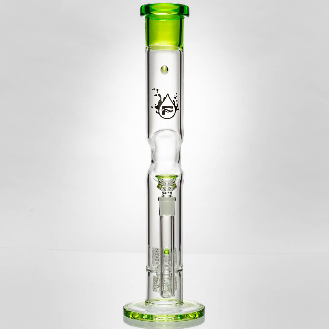 Pulsar Swerve Double Matrix Bongs