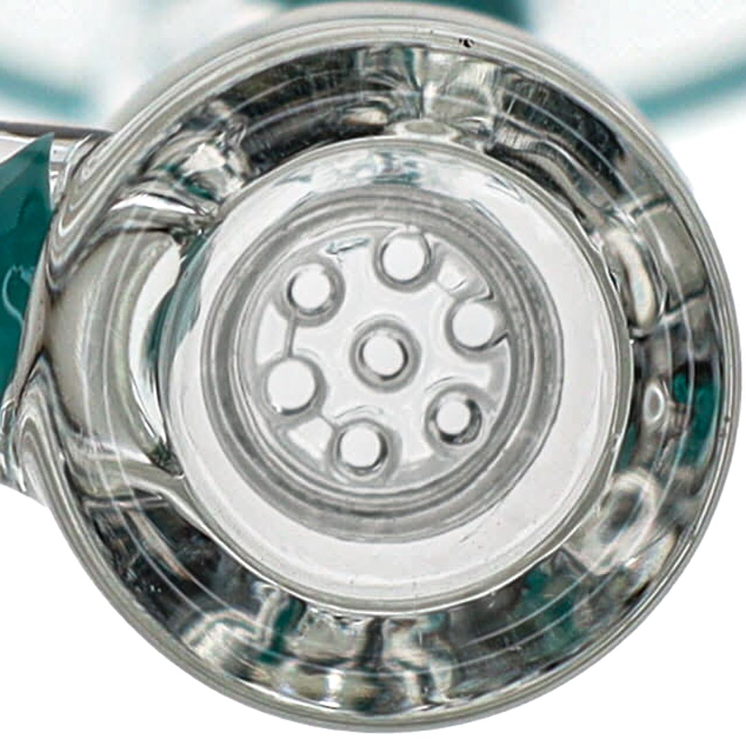 Pulsar Glass Gridded Stemline Perc Bongs
