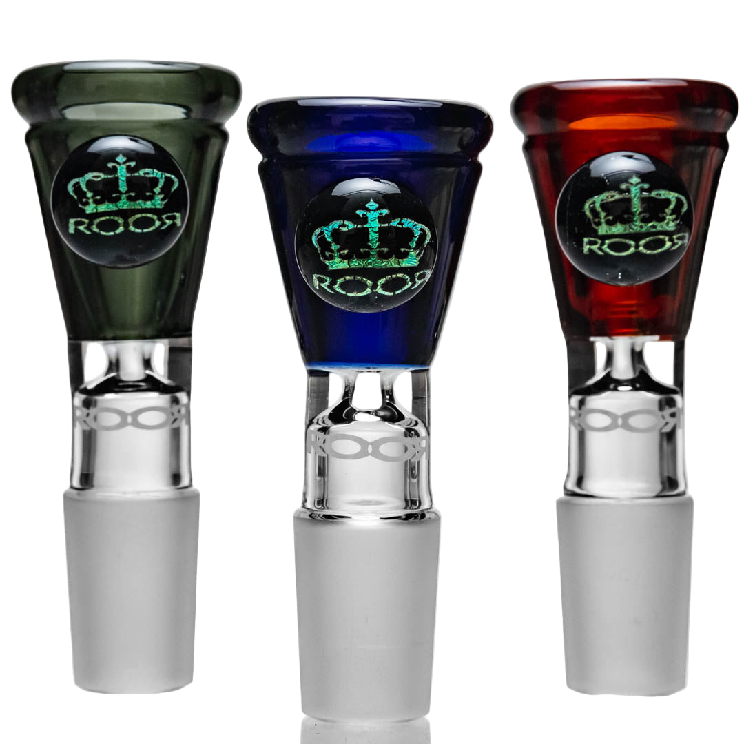 RooR 18mm Colored Marble Bong Bowls