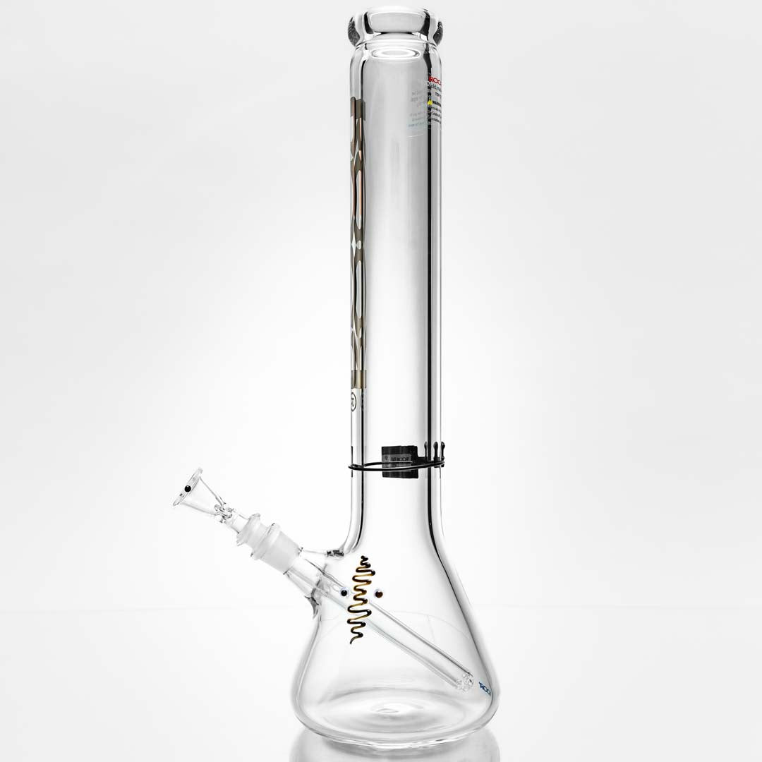 RooR Glass 18-inch 9mm Zeaker Beaker Bong