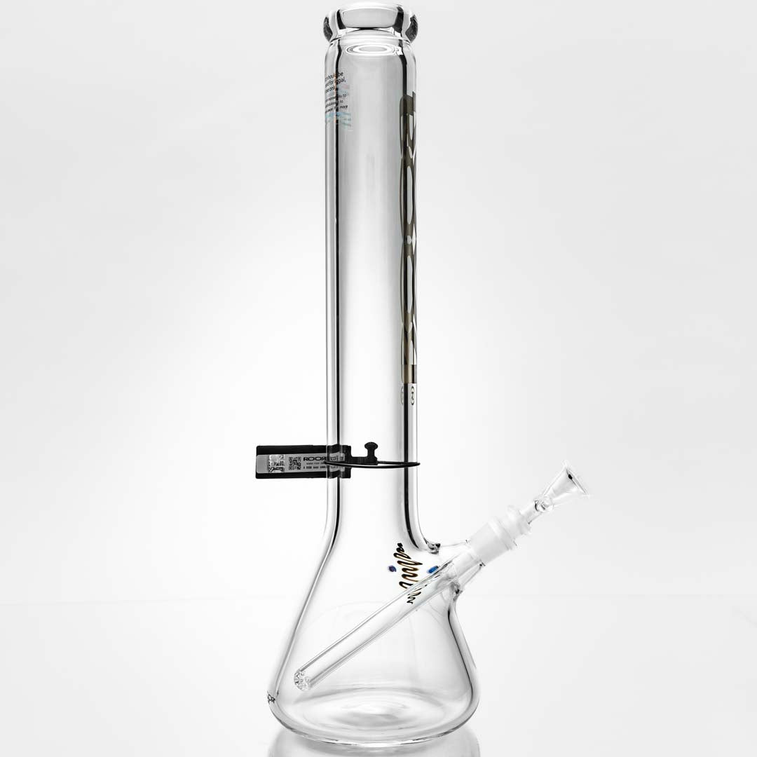 RooR Glass 18-inch 9mm Zeaker Beaker Bong