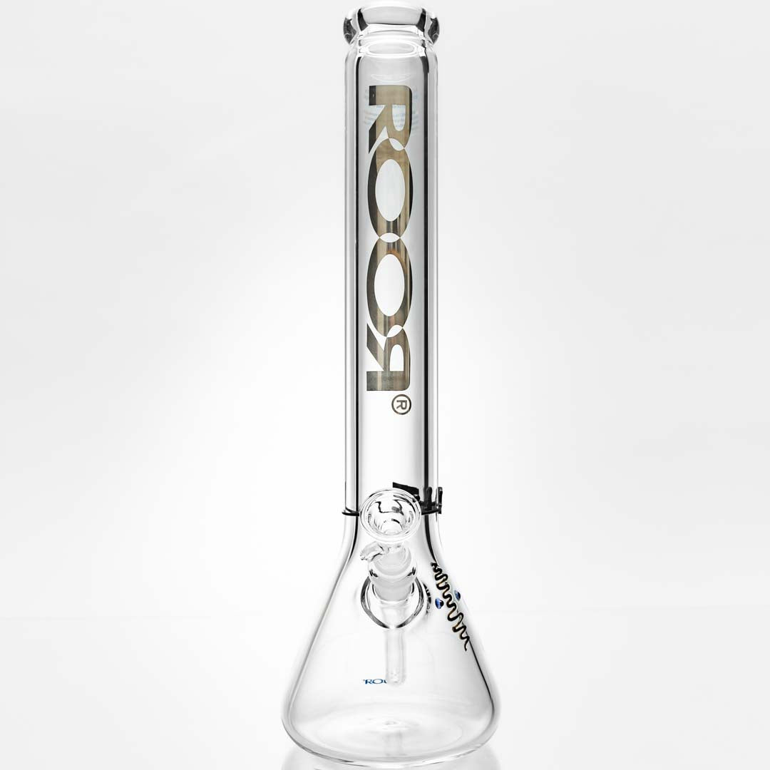 RooR Glass 18-inch 9mm Zeaker Beaker Bong