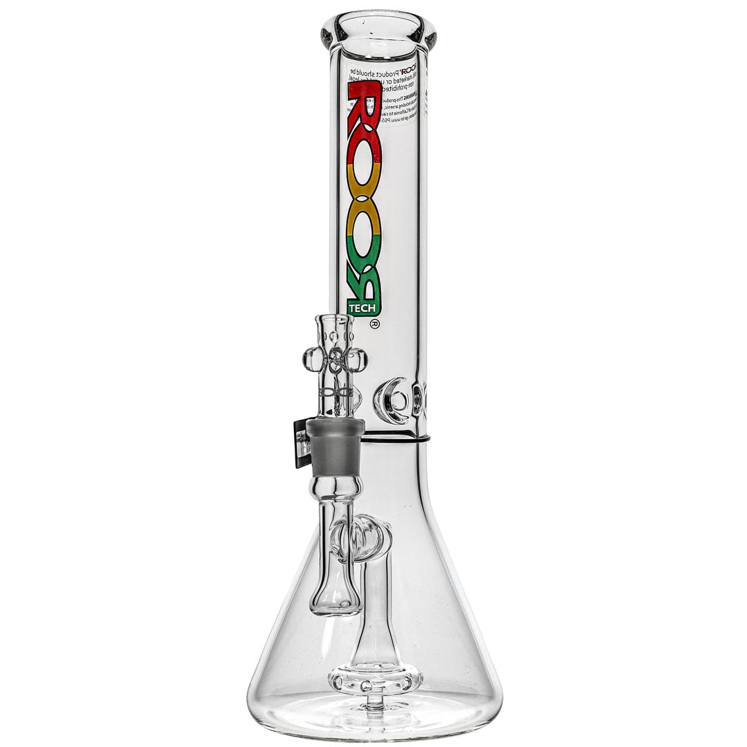 14-inch Fixed Bell Perc Beaker Bong by RooR Tech Glass