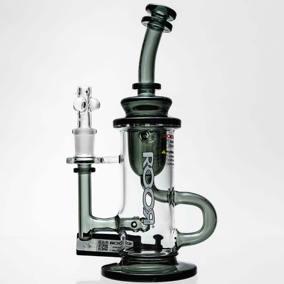 RooR Tech Glass Klein Recycler Dab Rigs