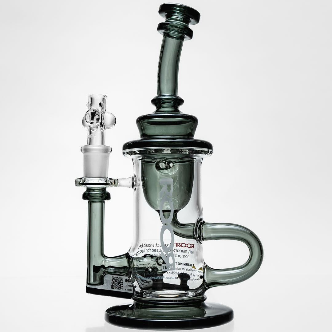 RooR Tech Glass Klein Recycler Dab Rigs