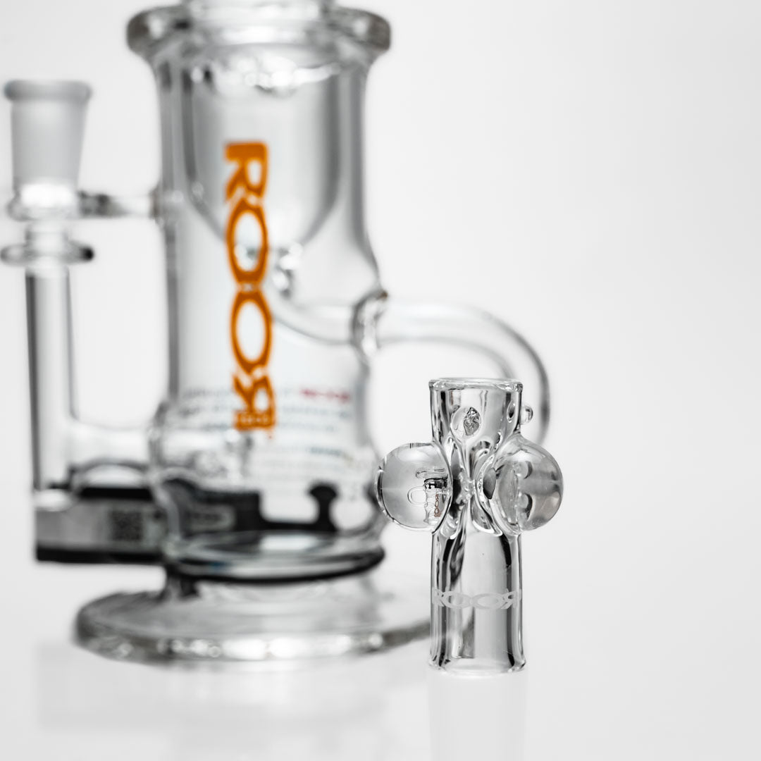 RooR Tech Glass Klein Recycler Dab Rigs