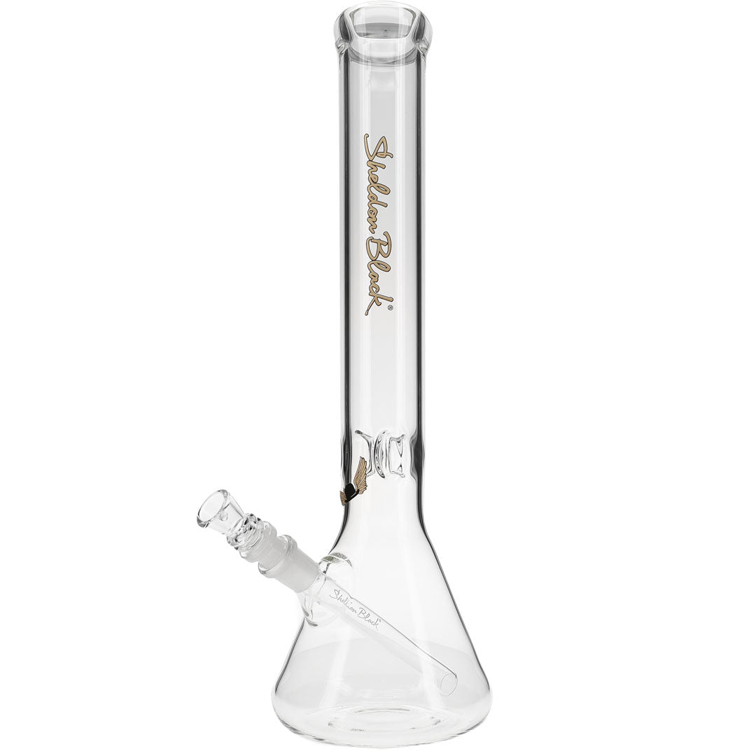 Sheldon Black Glass 16" Medio Beaker Bong