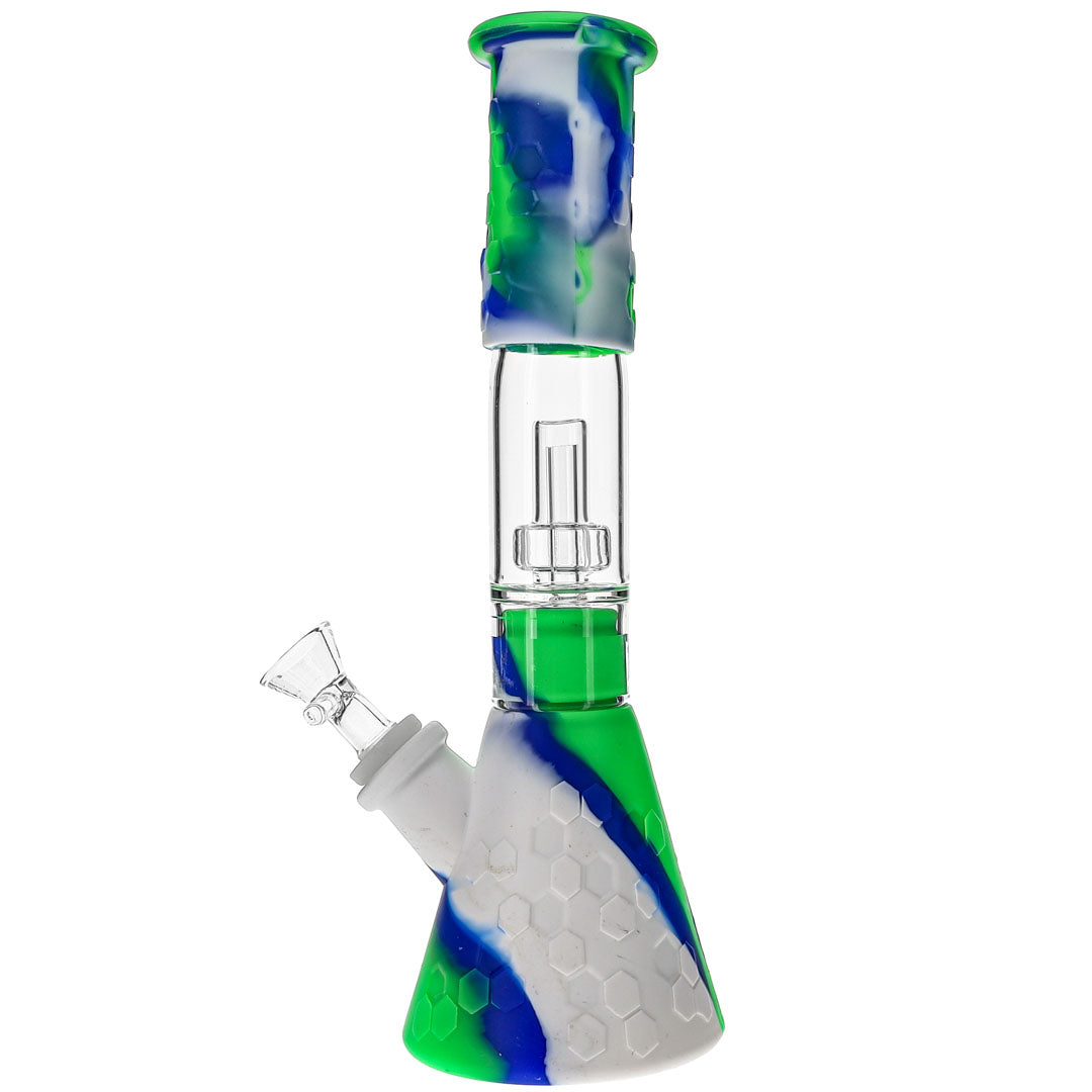 Hybrid Silicone Beaker Bongs by Accurate Glass