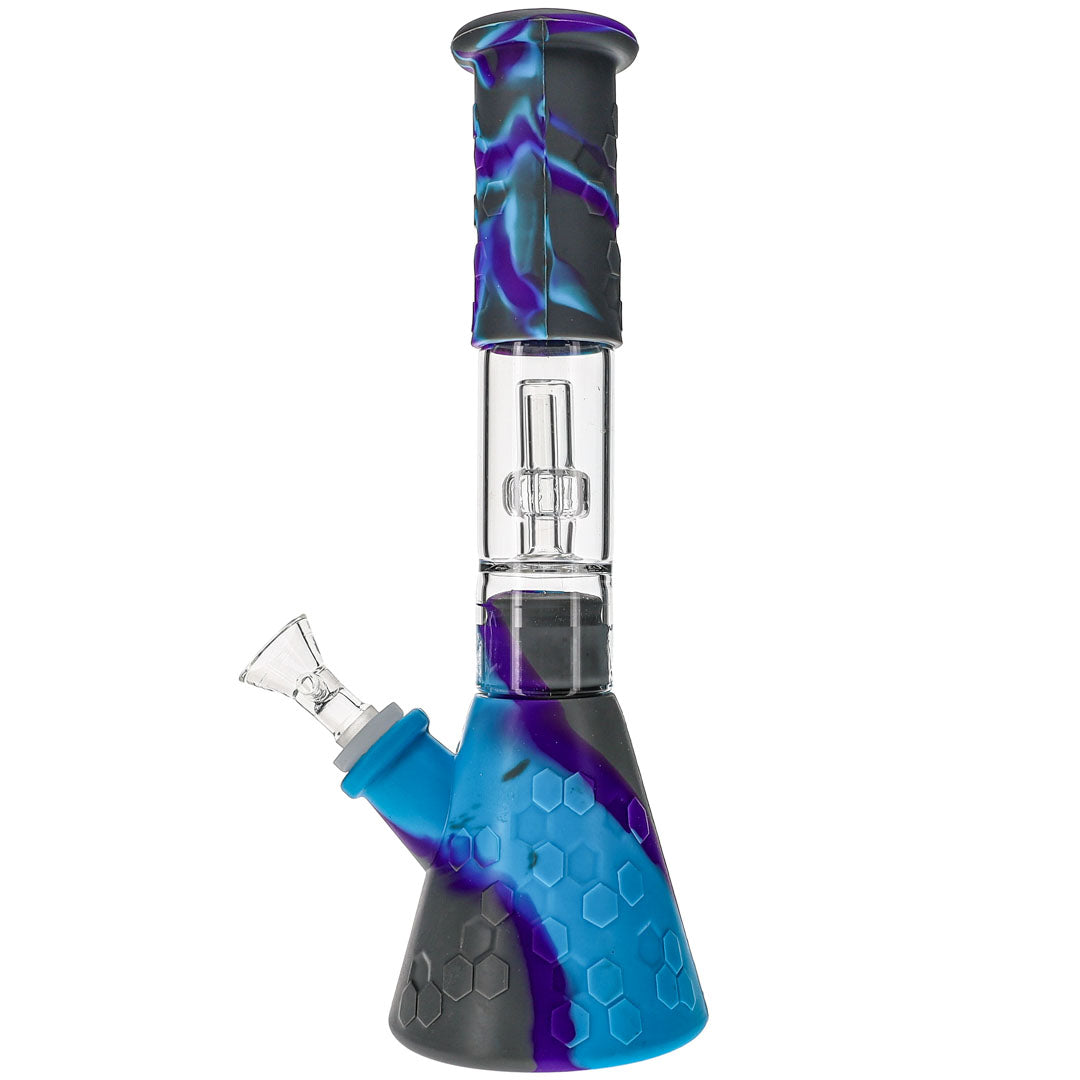 Hybrid Silicone Beaker Bongs by Accurate Glass