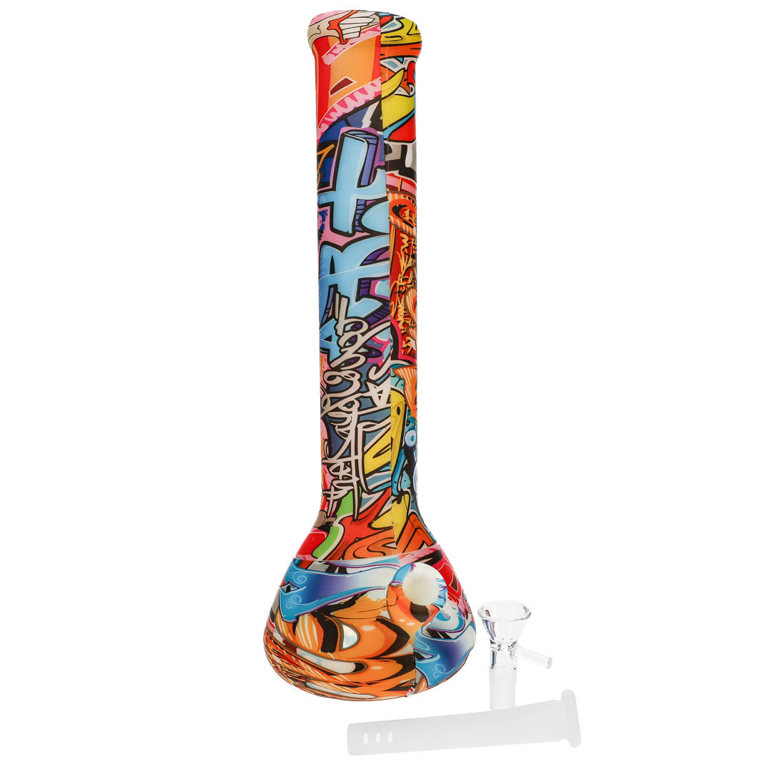 Accurate Themed Silicone Beaker Bongs