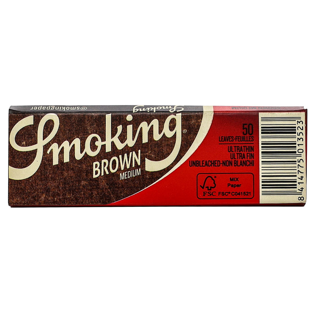 Brown Medium Rolling Papers from Smoking Brand image
