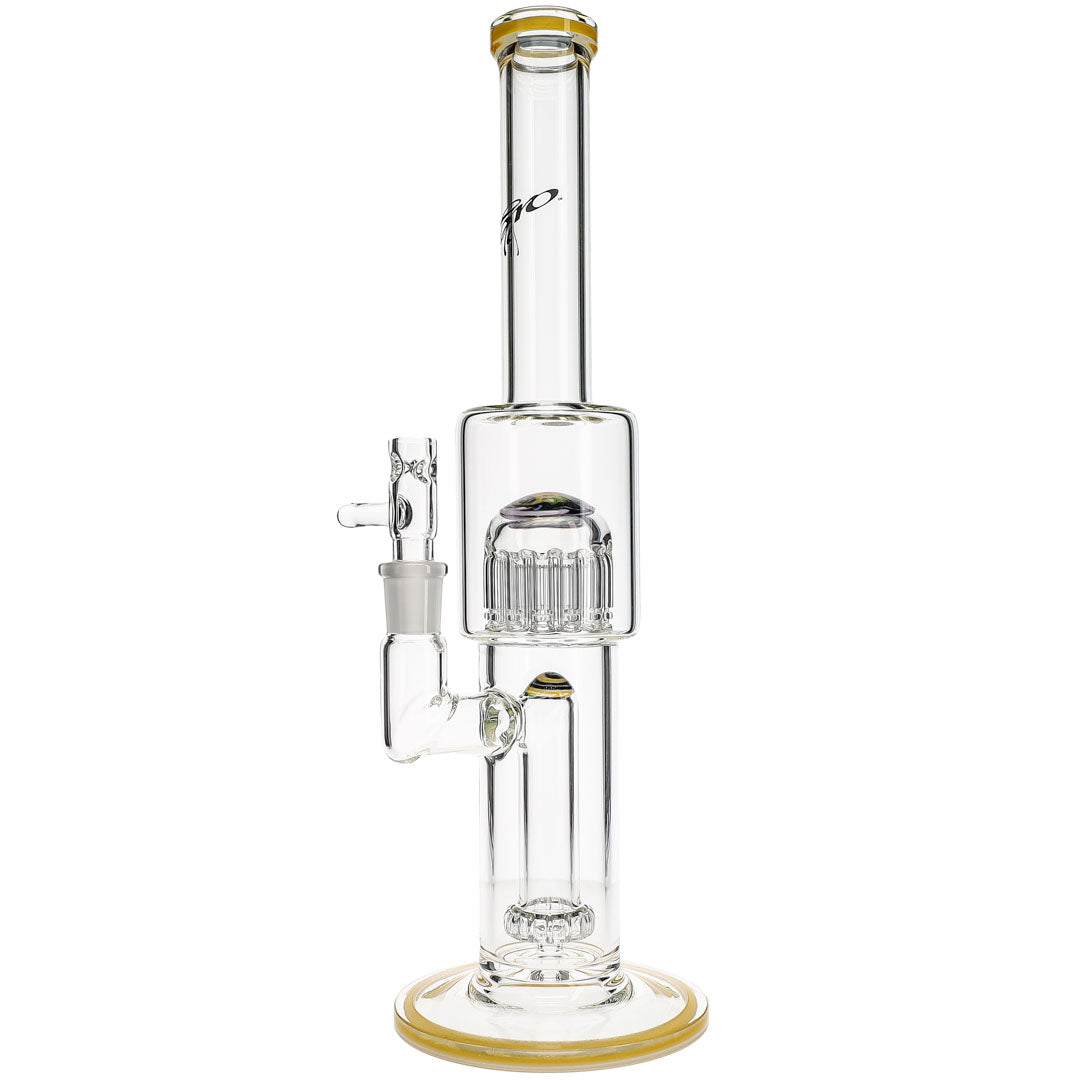 Mini Circ to 13-Arm Bong by TORO Glass