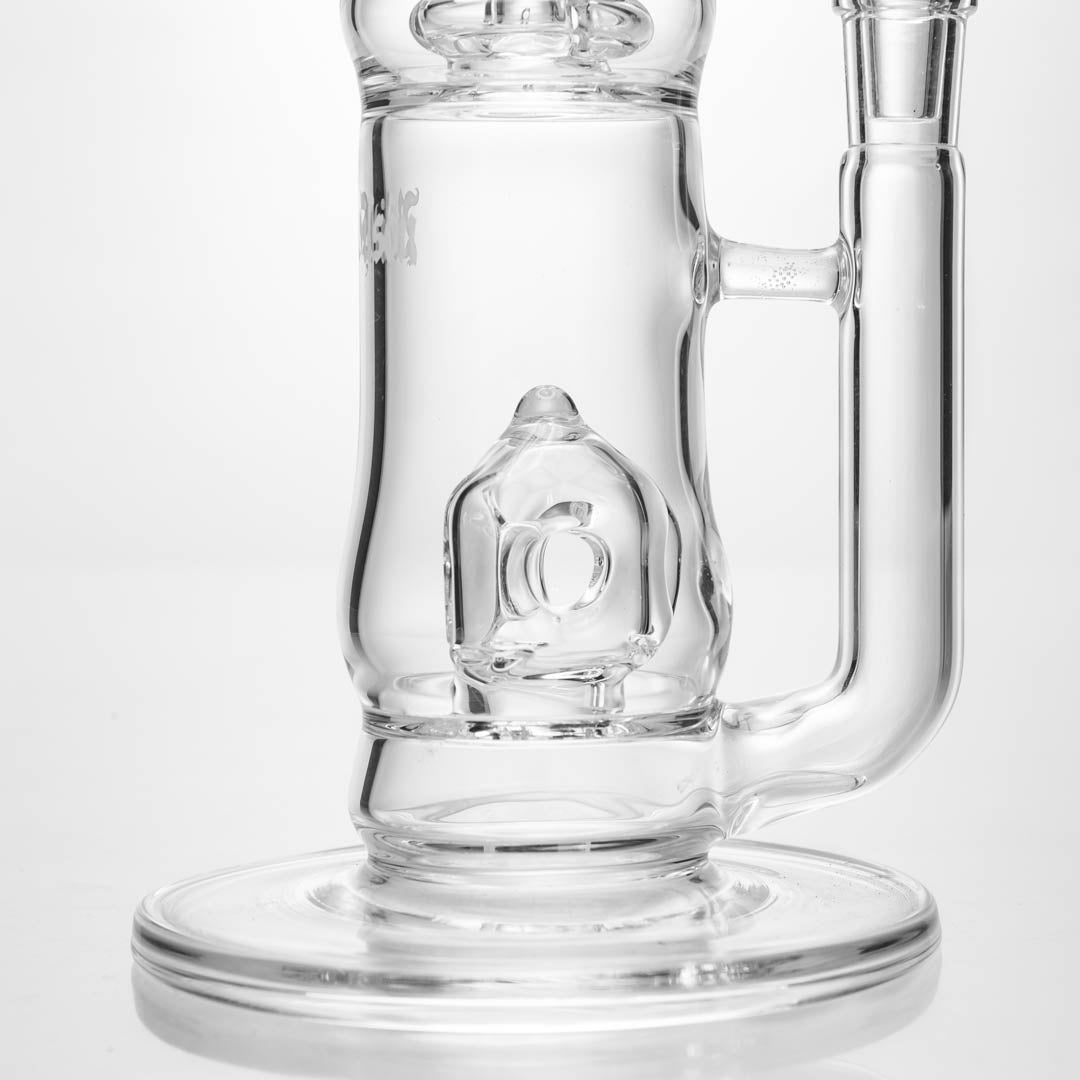 B. Wilson Two Chamber Triple Donut Dab Rig