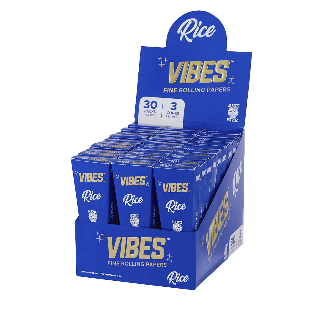 King Size Slim Cones from Vibes Rolling Papers