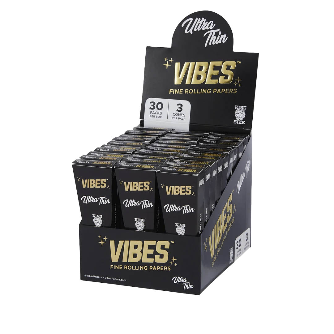 King Size Slim Cones from Vibes Rolling Papers