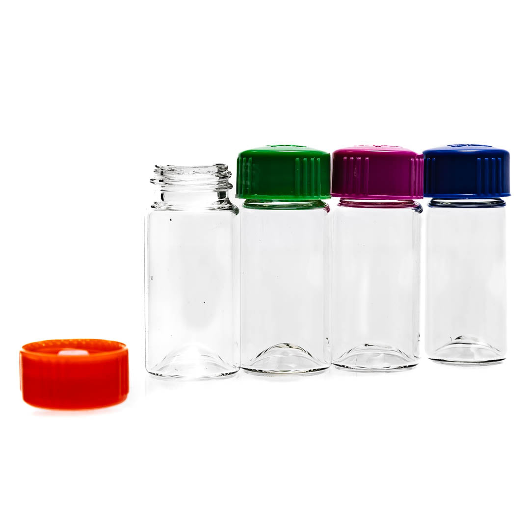 Wide Mouth Glass Vials