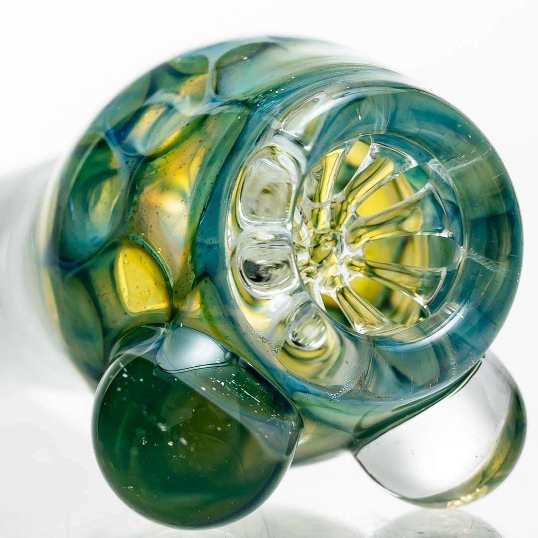 B. Wilson Glass 18mm Honeycomb Bong Slides