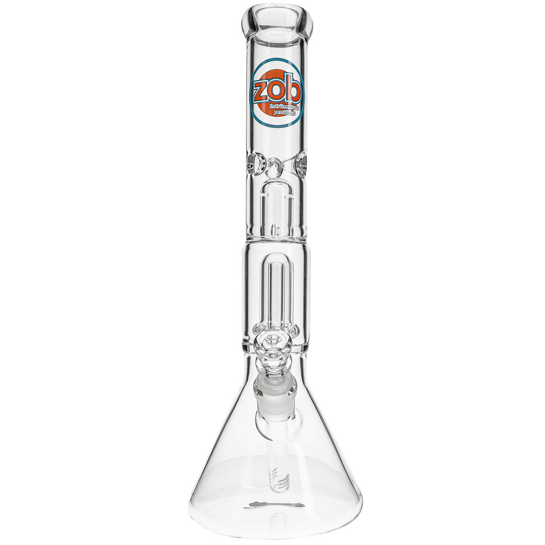UFO Perc Beaker Bongs by ZOB Glass