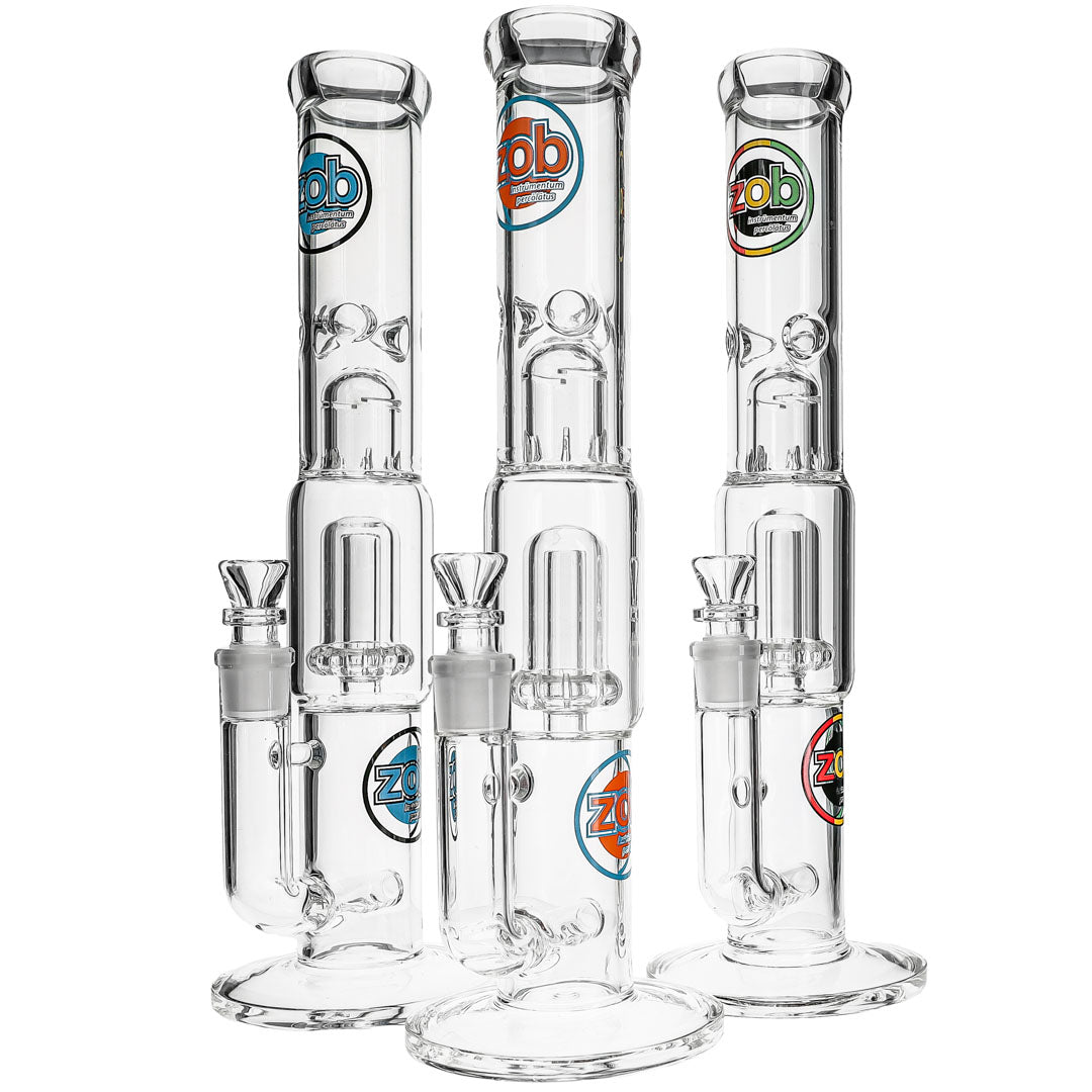 UFO Perc to StemLine Bongs by Zob Glass